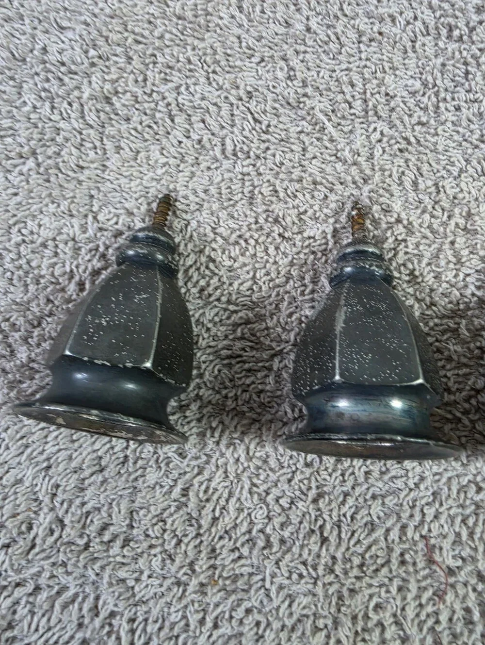 Vintage Screw In Candle Holders Set Of Four